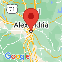 Map of Alexandria, LA US